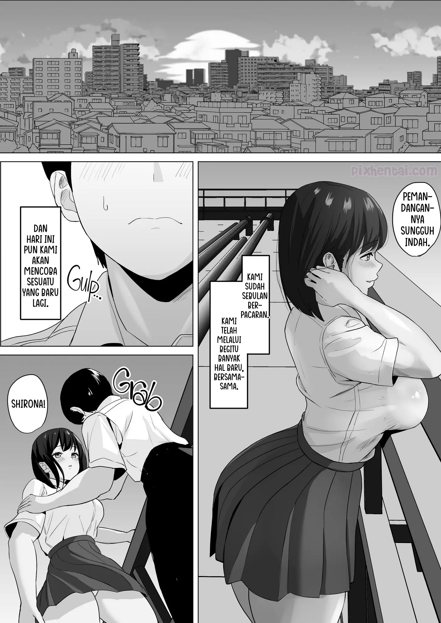 Komik hentai xxx manga sex bokep Kareshi ja Kikenai Seiso Kanojo no Oho goe 7